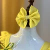 Yellow premium frock image 5 Tulip Bloom