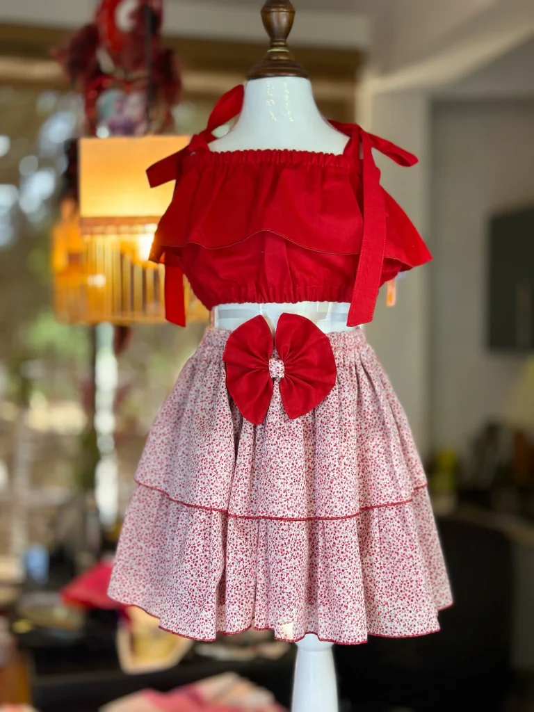 Top and Skirt