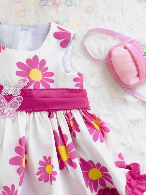Pink Flower frock